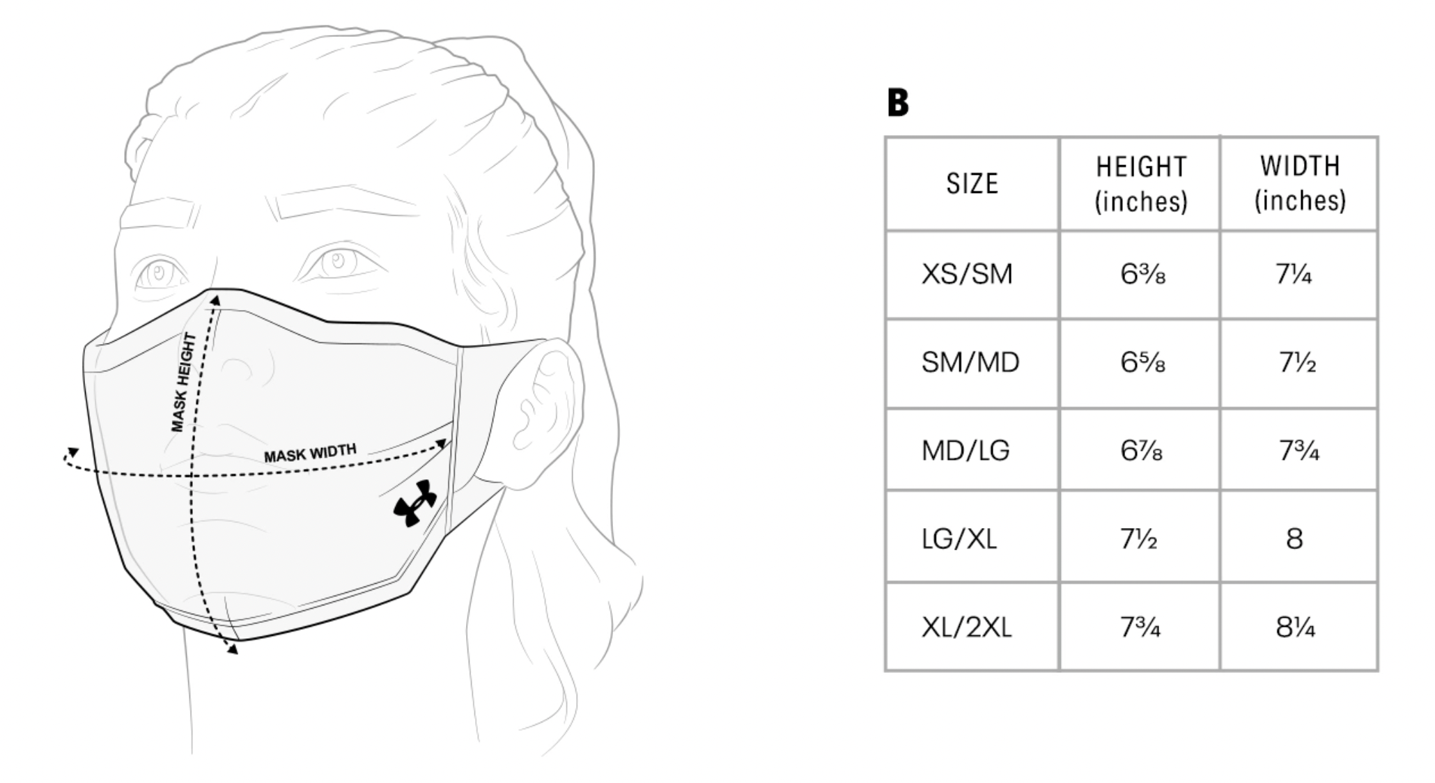 Under Armour Sportsmask (2nd GEN)